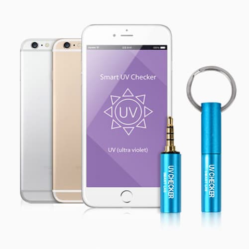 Smart UV Checker UVA_ UVB Checker for Smartphone with App